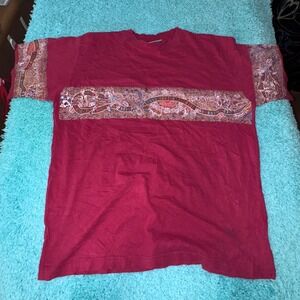 Vintage Gooses T-Shirts Australia XXL‎ Graphic Band T-Shirt Burgundy Mens